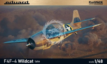 F4F-4 Wildcat late - Eduard 82203 skala 1/48