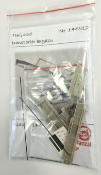 Transporter bagażu TUG 660 - Banzai 144512 skala 1/144