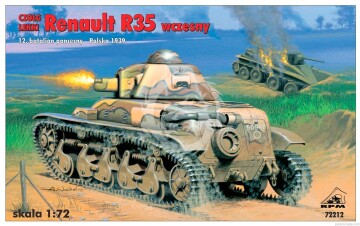 Czołg lekki Renaut R35 wczesny - RPM 72212 skala 1/72