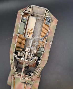  Schuztenpanzerwagen U304(f) mit 3,7 cm PaK 36 - KM Model KM-72006  Wydruk 3D skala 1/72