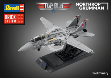 PRZEDSPRZEDAZ - Maverick's F-14A Tomcat Top Gun - Brick System - Revell 00963 skala 1/32