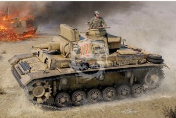 PRZEDSPRZEDAZ -  Pz.Kpfw.III Ausf.N - Tunisia - Trumpeter 00957 skala 1/16