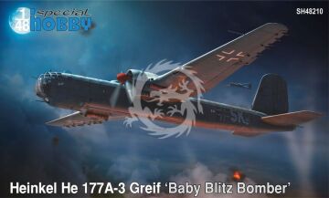 NA ZAMÓWIENIE -  Heinkel He 177A-3 Greif - Special Hobby SH48210 skala 1/48