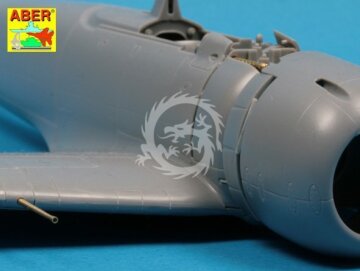 Armament for Japanese fighter Mitsubishi A6M5 Zero - Aber A48 106 skala 1/48
