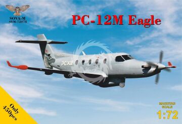 NA ZAMÓWIENIE - PC-12M Eagle turboprop aircraft - Sova-M SVM-72078 skala 1:72