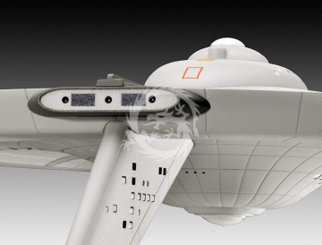 Dźwięk i światło Enterprise NCC-1701 Revell 00454 skala 1/600