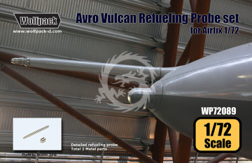 Zestaw dodatków Avro Vulcan Refueling Probe set (for Airfix 1/72), Wolfpack WP72089 skala 1/72