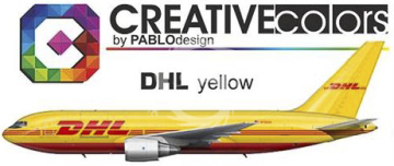 Farba DHL Yellow  - Creativ colors CC-PA036 poj. 30ml