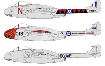 De Havilland Vampire F.3 Airfix A06107 skala 1/48