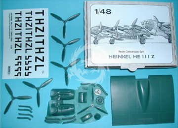 Zestaw Heinkel He 111 Z Conversion Master-X MX 4809 skala 1/48