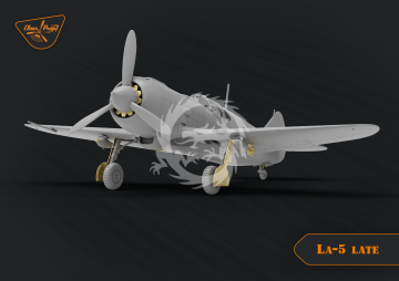 Lavochkin La-5 Late Version Clear Prop! No. CP72015 1:72