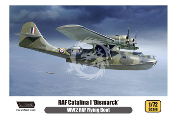 Model plastikowy RAF Catalina I 'Bismarck', Wolfpack WP17208, skala 1/72