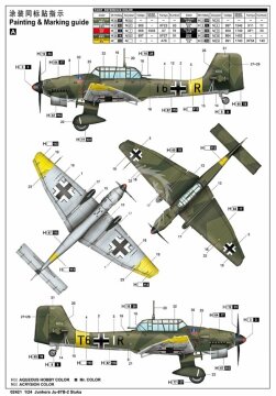 Ju-87B-2 Stuka Trumpeter 02421 skala 1/24