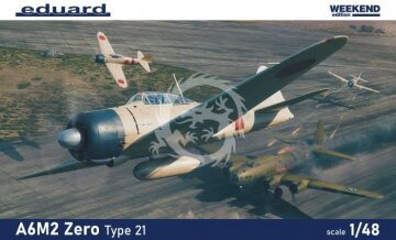  A6M2 Zero Type 21 Weekend edition Eduard 84189 skala 1/48