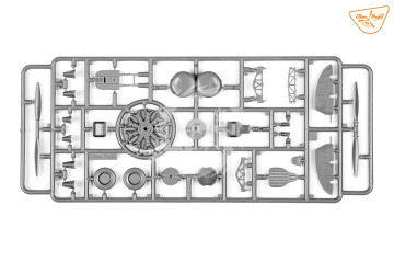 Polikarpov I-16 Type 5 Early Type - Clear Prop! CP4814 skala 1/48