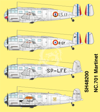 Nord NC-701 Martinet Special Hobby SH48200 skala 1/48