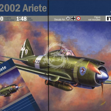 Reggiane Re.2002 Ariete Italeri 2670 skala 1/48