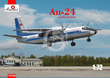 NA ZAMÓWIENIE - Antonov An-24 (early version) Amodel AMO72356 skala 1/72