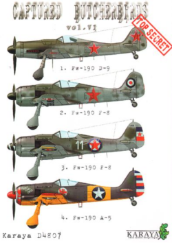 Captured Butcherbirds vol. VI Karaya D4807 skala 1/48