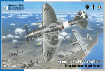 PROMOCJA - NA ZAMÓWIENIE - Reggiane Re.2005 Sagittario Special Hobby SH48206 skala 1/48