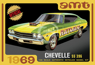 1969 Chevelle SS 396 - AMT 1138 skala 1/25