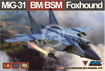 Mikoyan MiG-31BM/BSM Foxhound - AvantGarde Model Kits 88003-A skala 1/48