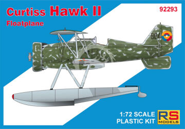 Grand Chaco War Curtiss Hawk II 3 decal versions for Colombia, Peru and Bolivia - RS Models 92293 skala 1/72