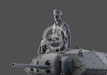 Crusader Mk.II British Cruiser Tank MK.VI & German Pzkpfw.Mk V746(e) - Border Model BT-015 skala 1/35