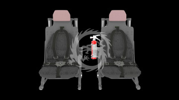 Pilot Seats for UH-60 Black Hawk, SH-60 Seahawk, MH-60 Late Version - Metallic Details MDR72118