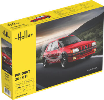  Peugeot 205 GTI -  Heller 82705 skala 1/24