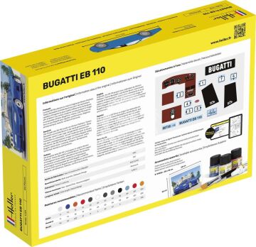 BUGATTI EB 110 - Heller 80738 skala 1/24 