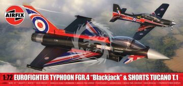 PRZEDSPRZEDAZ - Twin Pack - Eurofighter Typhoon FGR.4 (Blackjack) + Shorts Tucano T.1  - Airfix A40003 skala 1/72