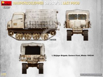 Raupenschlepper Ost RSO/01. Last Prod - MiniArt 53007 skala 1/35