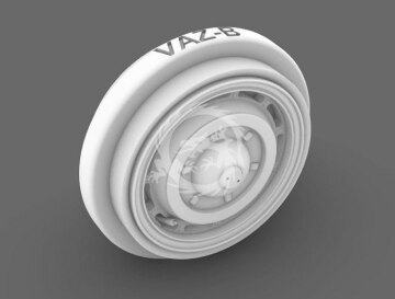 Vaz Lada / AZLK wheels ( type 1 ) + convers - Start43 St136 skala 1/24