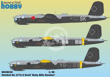  Heinkel He 177A-3 Greif - Special Hobby SH48210 skala 1/48