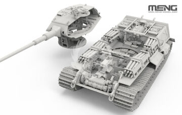 German Heavy Tank Sd.Kfz.182 King Tiger Operation Goodwood 1944 - MENG-Model ES-011 skala 1/35 