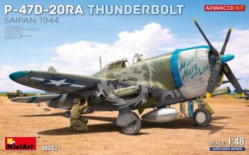 PRZEDSPRZEDAZ - P-47D-20RA Thunderbolt. Saipan, 1944. Advanced Kit - MiniArt 48043 skala 1/48 