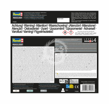 Starter Kit Eurofighter Typhoon (single seater) - Revell 74282 skala 1/144 