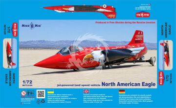 NA ZAMÓWIENIE - F-104 Starfighter - North American Eagle - MikroMir 72-036 skala 1/72
