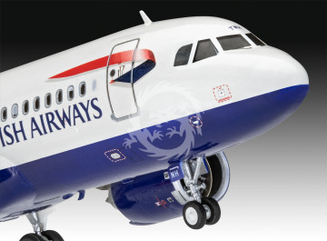 Airbus A320neo British Airways Revell 03840 skala 1/144