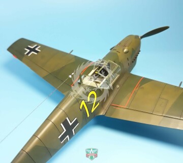Model plastikowy Messerschmitt Bf.109 C-3, ModelSvit, MSVIT 48005, skala 1/48