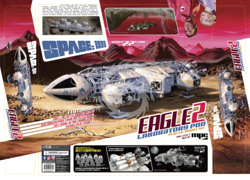 Model plastikowy Space:1999 Eagle 2 Laboratory Pod MPC 923 skala 1/48