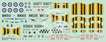 Model plastikowy DH Sea Venom FAW.21/22 ‘In Combat Operations’ Mark I MKM144137 1/144