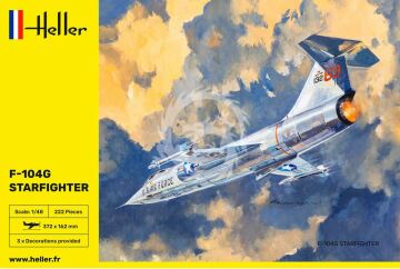 F-104G STARFIGHTER HELLER 30520 skala 1/48