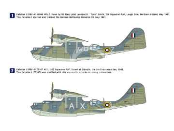 Model plastikowy RAF Catalina I 'Bismarck', Wolfpack WP17208, skala 1/72