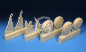 Zestaw Yak-28 Brewer, Firebar Wheels Set BarracudaCast BR48439 skala 1/48