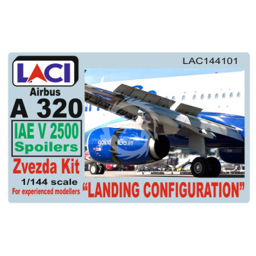 Klapy LĄDOWANIA  A320-IAE V2500KONFIGURACJA LĄDOWANIA A320-IAE V2500 LAC144101