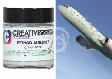 Farba Eithad Airlines greenliner Color 30 ml - Creatve Color CC-PA062