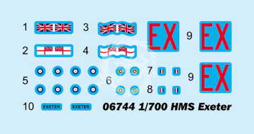 PREORDER- HMS York Trumpeter 06745 skala 1/700