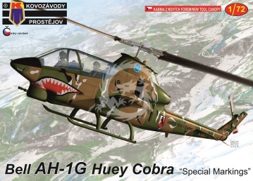 Bell AH-1G Huey Cobra Special Markings Kovozávody Prostějov KPM72381 skala 1/72